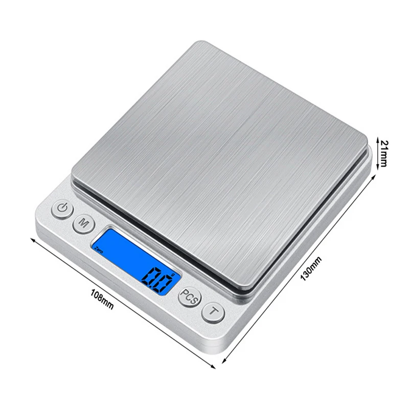 3000g/0.1g Household Electronic Scale LCD Digital Scales Grams Weight Balance Scale for Kitchen Tea Baking Weighing Scale
3000g/0.1g Household Electronic Scale LCD Digital Scales Grams Weight Balance Scale for Kitchen Tea Baking Weighing Scale