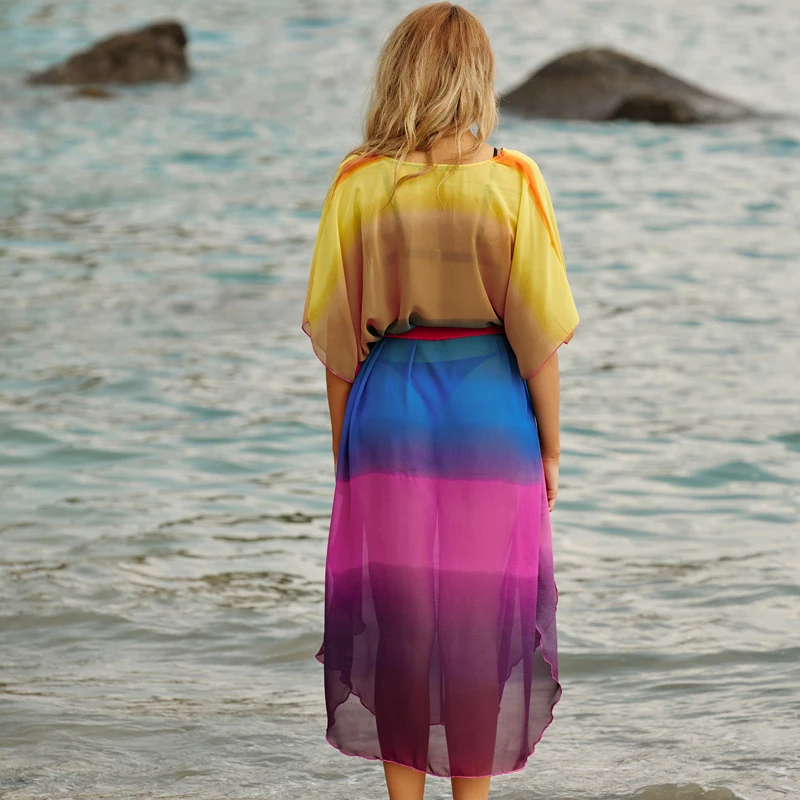 Loose Women's Bikini Cover Ups Beach Casual Dress Cover Ups Swimsuit Long Cardigan Chiffon Caftan Beach Wear Bathing Suit
Loose Women's Bikini Cover Ups Beach Casual Dress Cover Ups Swimsuit Long Cardigan Chiffon Caftan Beach Wear Bathing Suit
