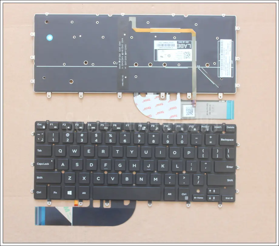 Новая клавиатура US для ноутбука DELL Inspiron XPS 13 7347 7348 черная с подсветкой без рамки
Новая клавиатура US для ноутбука DELL Inspiron XPS 13 7347 7348 черная с подсветкой без рамки
