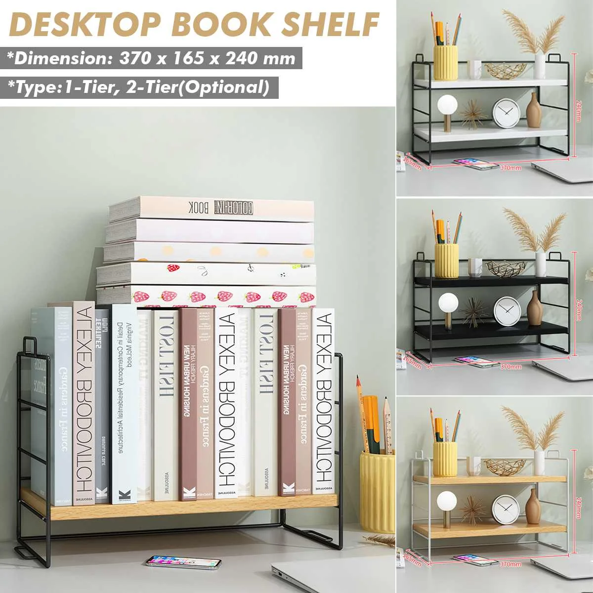 Single/Double-layer Iron Wooden Shelf Rack Storage Box Cosmetic Organizer Bamboo for Kitchen Office Desktop Simple Sundries
Single/Double-layer Iron Wooden Shelf Rack Storage Box Cosmetic Organizer Bamboo for Kitchen Office Desktop Simple Sundries