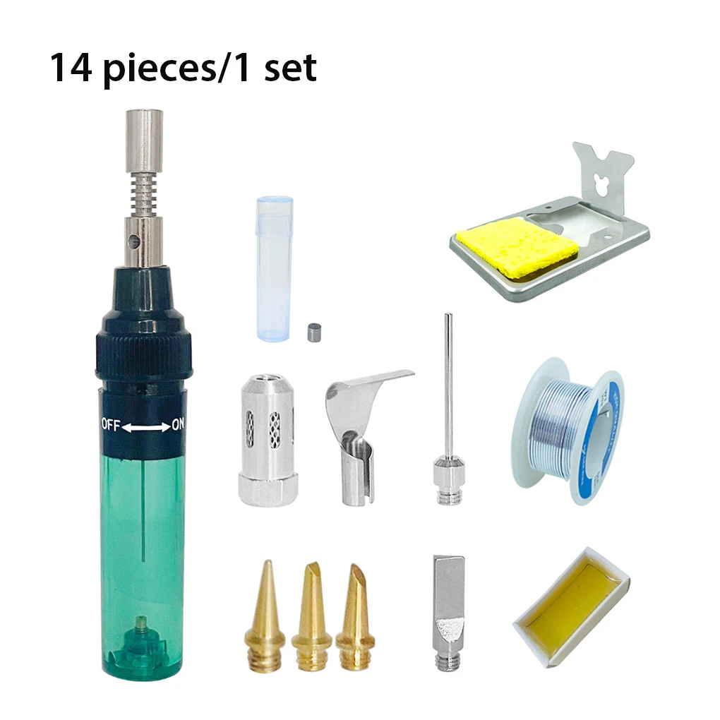 Soldering iron 1300 degrees Celsius with butane gas, wireless butane tip tool for welding
Soldering iron 1300 degrees Celsius with butane gas, wireless butane tip tool for welding