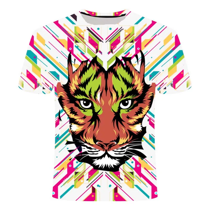 2020 Summer New Men's And Women's T-Shirts 3d Printing Animal Lion Pattern Youth Fashion Casual Round Neck Short Sleeve Tops 
2020 Summer New Men's And Women's T-Shirts 3d Printing Animal Lion Pattern Youth Fashion Casual Round Neck Short Sleeve Tops