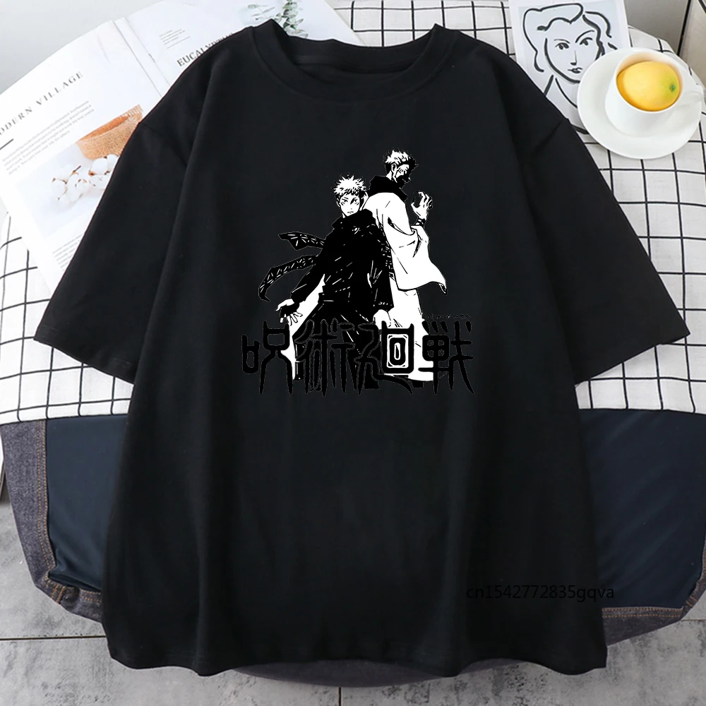 Jujutsu Kaisen Yuji Itadori Print T Shirts Summer Women Short Sleeve T Shirt Fashion Loose Harajuku Top Female Harajuku Tshirt
Jujutsu Kaisen Yuji Itadori Print T Shirts Summer Women Short Sleeve T Shirt Fashion Loose Harajuku Top Female Harajuku Tshirt