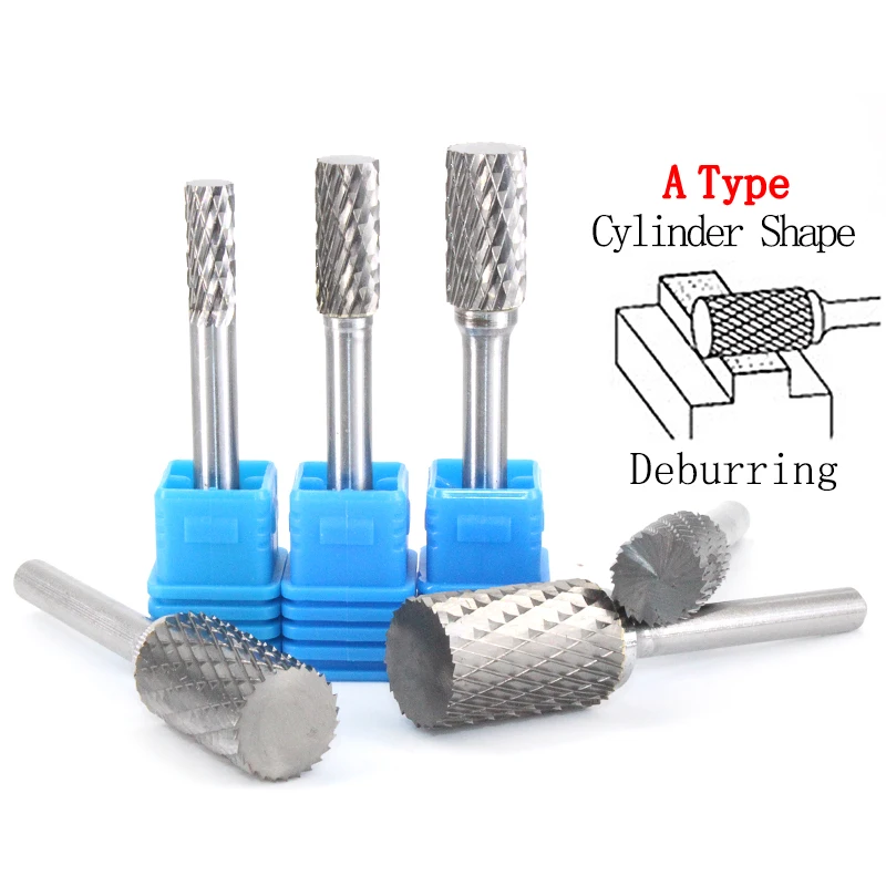 6-16mm AX Cylindrical Tungsten Carbide Milling Cutter Rotary Tool Burr Engraving Abrasive Tool Metalworking Polishing File Drill
6-16mm AX Cylindrical Tungsten Carbide Milling Cutter Rotary Tool Burr Engraving Abrasive Tool Metalworking Polishing File Drill