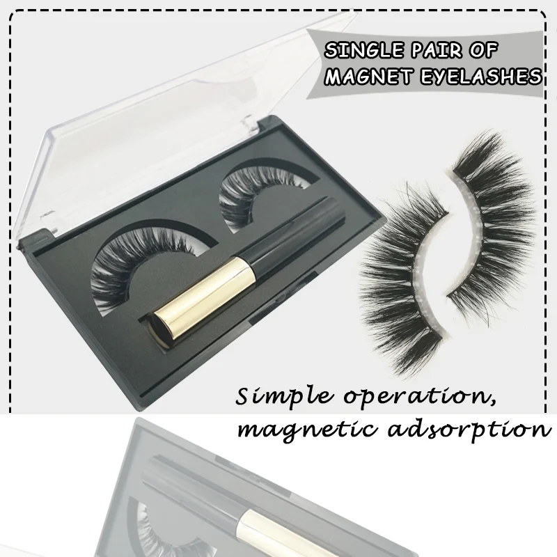 Magnetic Eyelash Liquid Eyeliner Female Magnet Super Soft Daily Simulation Natural Simulation No Glue Pairing
Magnetic Eyelash Liquid Eyeliner Female Magnet Super Soft Daily Simulation Natural Simulation No Glue Pairing