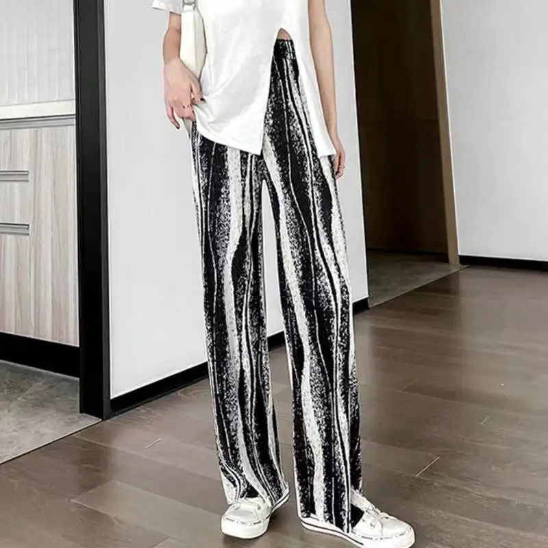 Ice silk wide-leg pants women's summer 2021 new tie-dye drape loose trend Harajuku style mopping casual pants
Ice silk wide-leg pants women's summer 2021 new tie-dye drape loose trend Harajuku style mopping casual pants