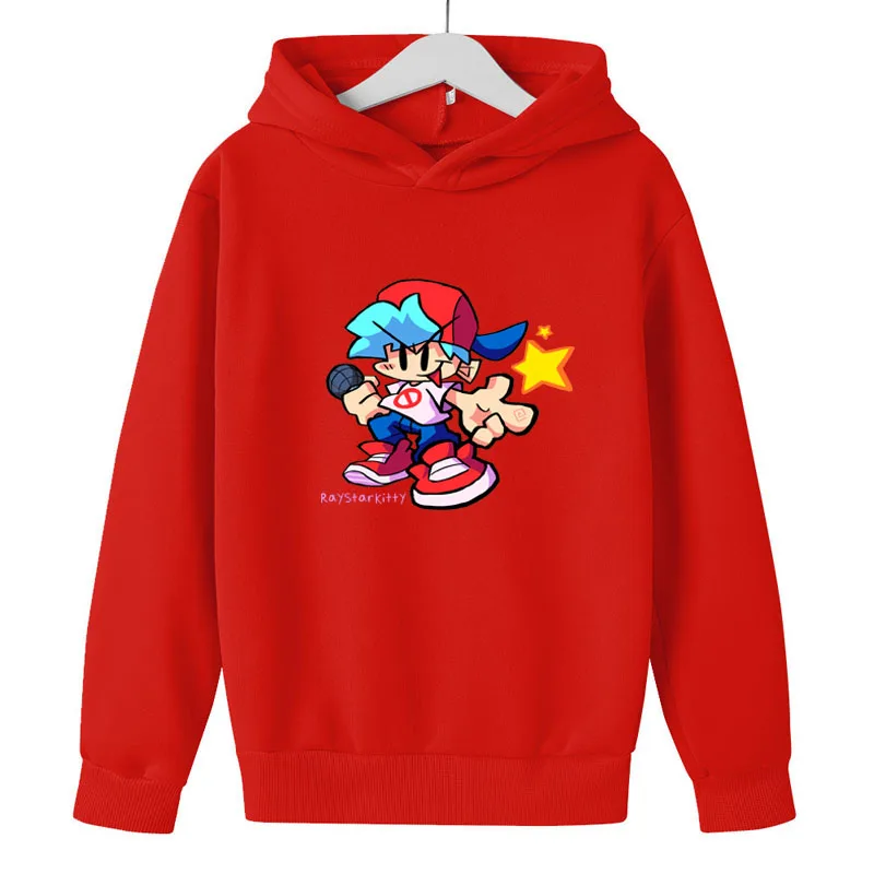 Anime Friday Night Funkin casual hoodie Kids Hoodies Fashion Spring Autumn Sweatshirts Funny children kawaii clothes Pullovers
Anime Friday Night Funkin casual hoodie Kids Hoodies Fashion Spring Autumn Sweatshirts Funny children kawaii clothes Pullovers