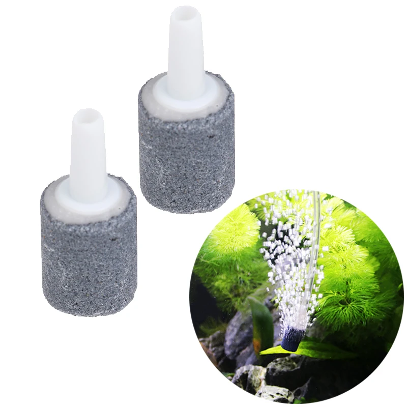 2Pcs Aquarium Small Bubble Stone Cylinder Shape Air Stone Fish Tank Oxygen Stone For Air Pump Hydroponic System Bubble Diffuser
2Pcs Aquarium Small Bubble Stone Cylinder Shape Air Stone Fish Tank Oxygen Stone For Air Pump Hydroponic System Bubble Diffuser