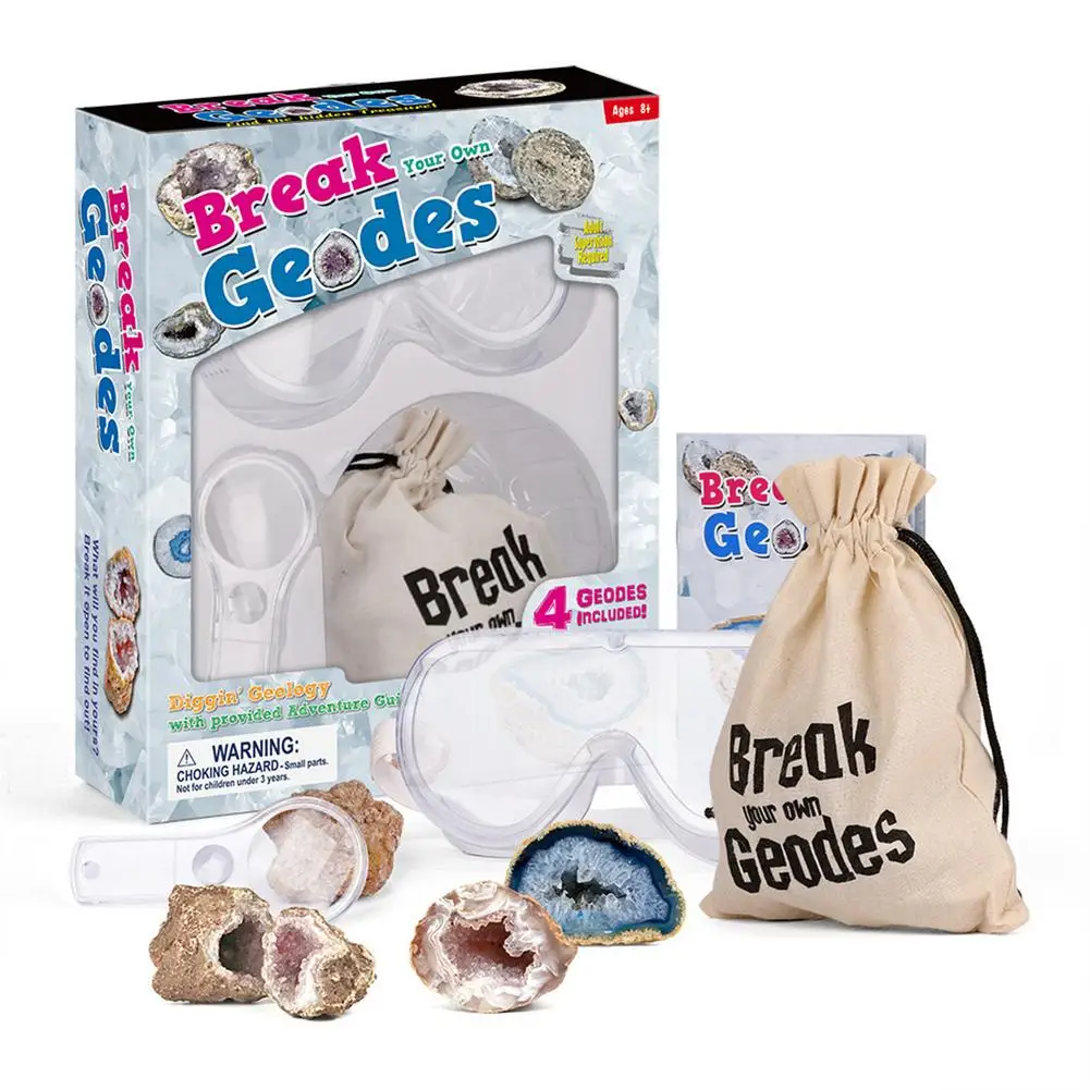 Gem Mining Kit Children's Educational Gemstone Dig Kit Toy With Study Guide Gemstones And Crystals Science Excavation Kits Fo
Gem Mining Kit Children's Educational Gemstone Dig Kit Toy With Study Guide Gemstones And Crystals Science Excavation Kits Fo