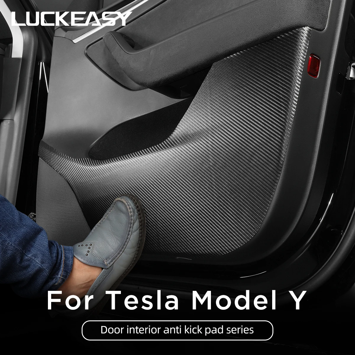 LUCKEASY для Tesla Model Y 2020 2021 перчаточный ящик двери автомобиля под приборной панелью