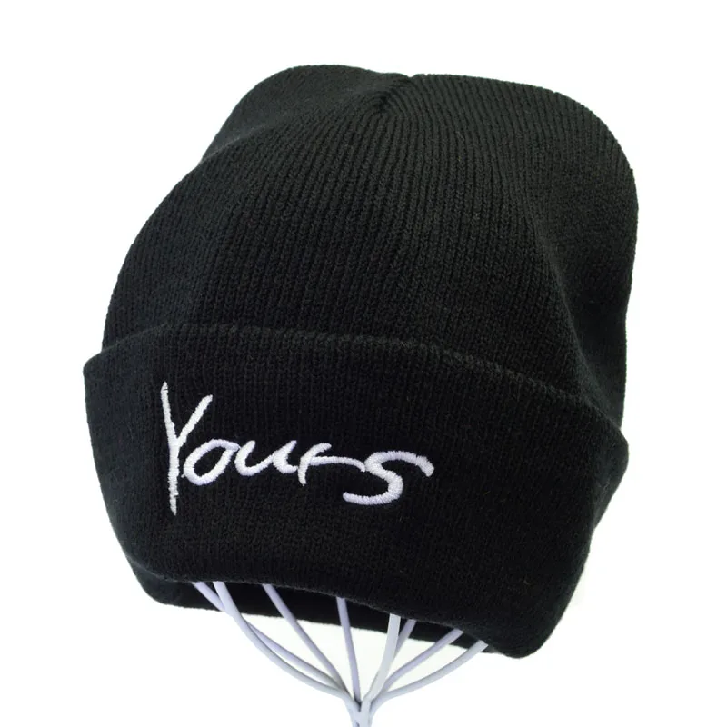 Brand Embroidery YOURS Letter Beanie Hat Women Men Casual Warm Knitted Beanies Crochet Stretchy Slouchy Ski Cap gorro
Brand Embroidery YOURS Letter Beanie Hat Women Men Casual Warm Knitted Beanies Crochet Stretchy Slouchy Ski Cap gorro