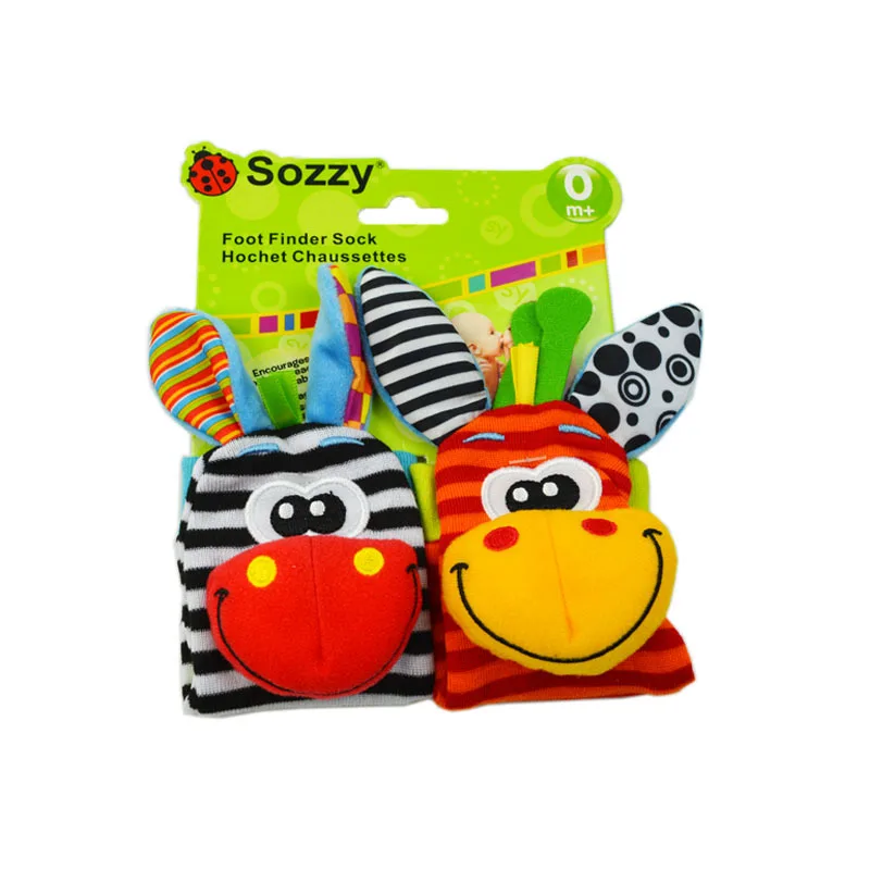 Cute Cartoon Baby Socks Toys Toys Wrists Toys and Foot Socks 0-12 Months Baby Wristbands Soft Hand Bell Toys Gifts
Cute Cartoon Baby Socks Toys Toys Wrists Toys and Foot Socks 0-12 Months Baby Wristbands Soft Hand Bell Toys Gifts