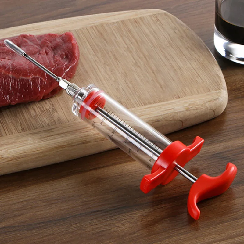 PP Food Grade Barbecue Sauce Syringe Kitchen Utensils Convenient Barbecue Chicken Injection Kitchen Accessories Brine Syringe
PP Food Grade Barbecue Sauce Syringe Kitchen Utensils Convenient Barbecue Chicken Injection Kitchen Accessories Brine Syringe