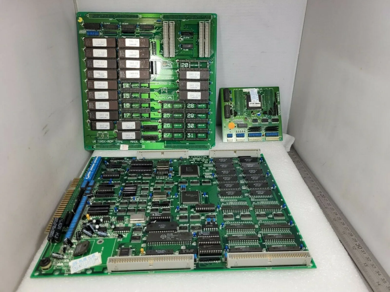 CPS PCB Arcade Video Game Capcom CPS1 Mother Board Street Fighter II/Final Fight/Forgotten Worlds
CPS PCB Arcade Video Game Capcom CPS1 Mother Board Street Fighter II/Final Fight/Forgotten Worlds