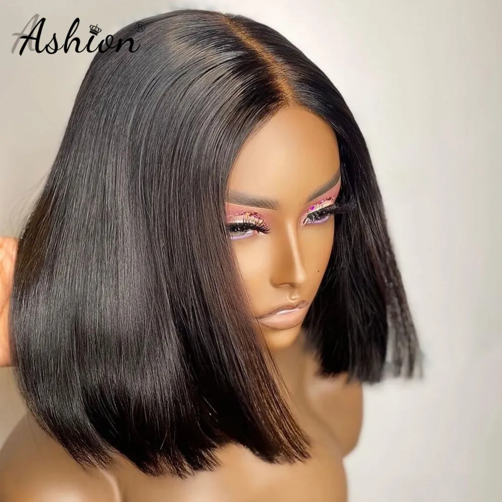 Straight Bob Wig Lace Front Human Hair Wigs Brazilian Short Bob Transparent T Part Lace Wigs for Women Pre-Plucked Natural Color
Straight Bob Wig Lace Front Human Hair Wigs Brazilian Short Bob Transparent T Part Lace Wigs for Women Pre-Plucked Natural Color