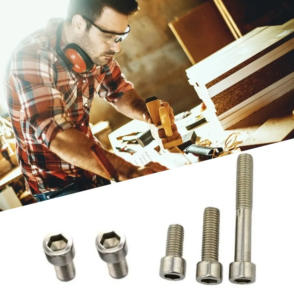 25 Pcs M4x6mm 304 Stainless Steel Hex Socket Thin Allen Head Cap Screw Cylindrical Screw Suitable For Home And Office
25 Pcs M4x6mm 304 Stainless Steel Hex Socket Thin Allen Head Cap Screw Cylindrical Screw Suitable For Home And Office
