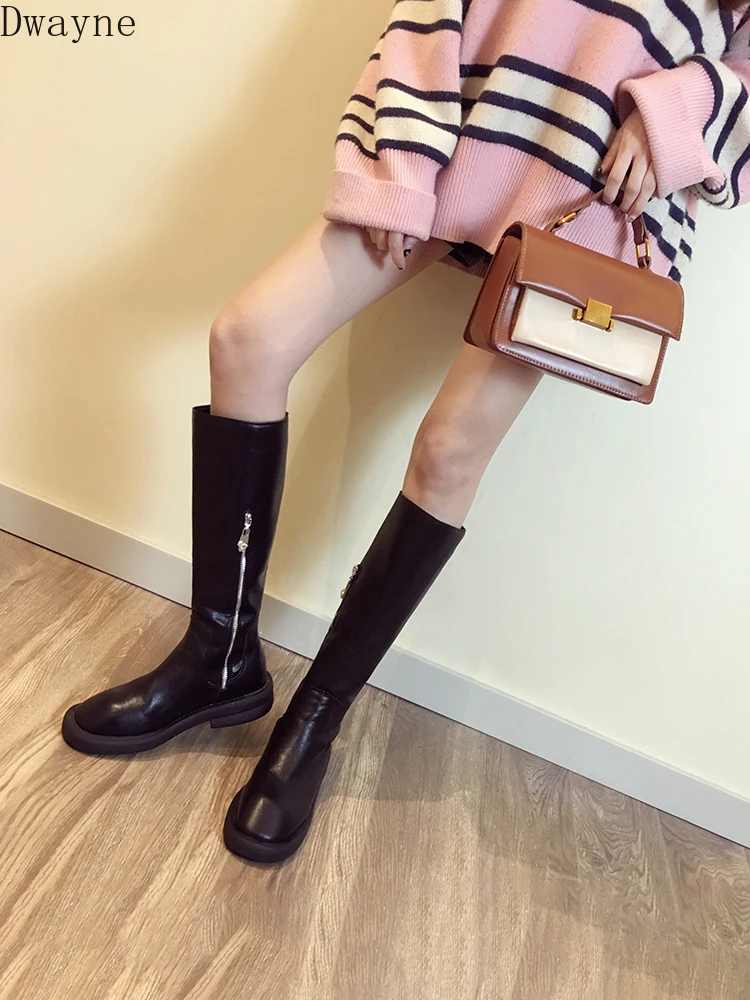 Long boots female 2019 new winter wild student side zipper high boots round head high tube rider boots tide
Long boots female 2019 new winter wild student side zipper high boots round head high tube rider boots tide