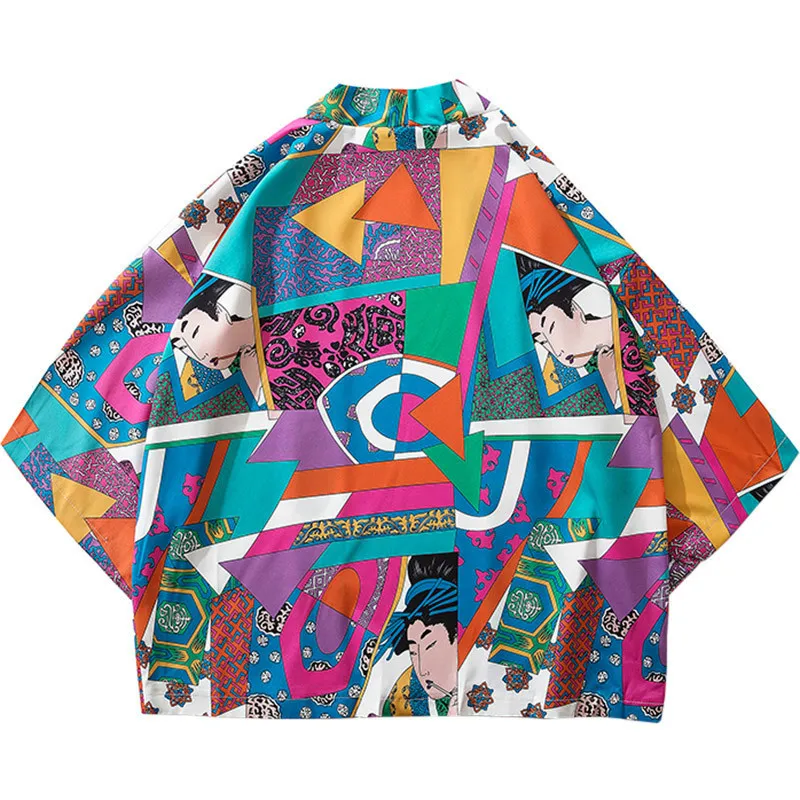 Japanese Ukiyoe Kimono Jackets Mens Harajuku Streetwear Jacket Coat Spring Summer Hip Hop Thin Gown Japan Style Hipster Yukata
Japanese Ukiyoe Kimono Jackets Mens Harajuku Streetwear Jacket Coat Spring Summer Hip Hop Thin Gown Japan Style Hipster Yukata