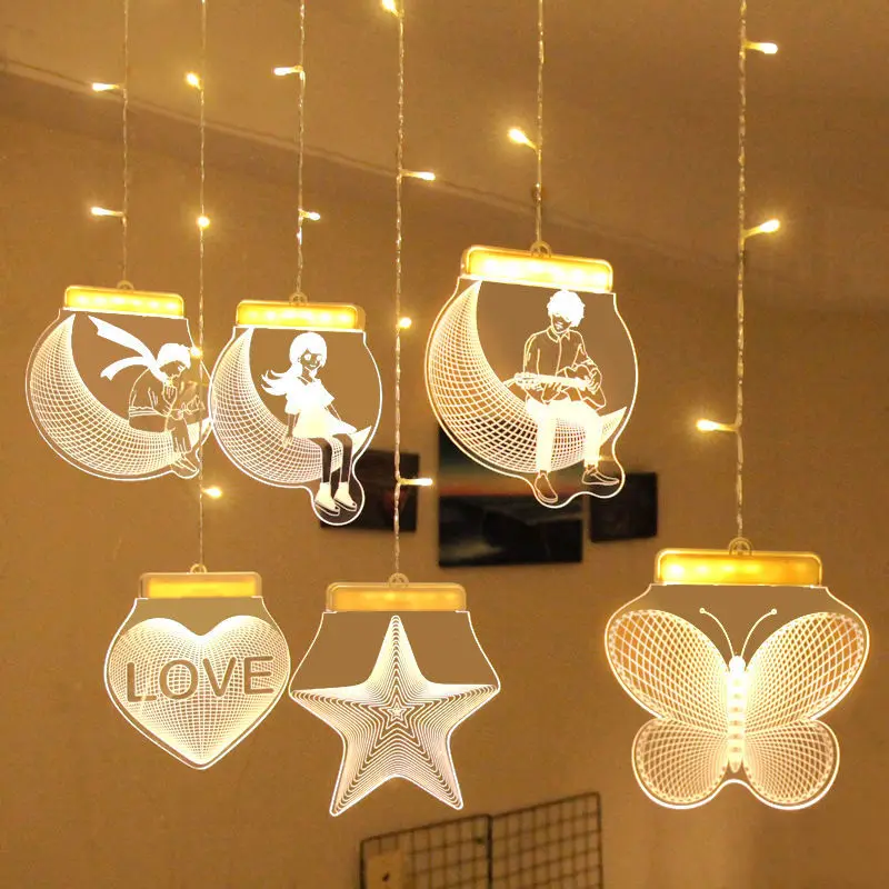 Fairy Lights LED Garland String Lights for Window Room Decor Indoor Outdoor Home Decoration Wedding Party Light Lamp Christmas
Fairy Lights LED Garland String Lights for Window Room Decor Indoor Outdoor Home Decoration Wedding Party Light Lamp Christmas