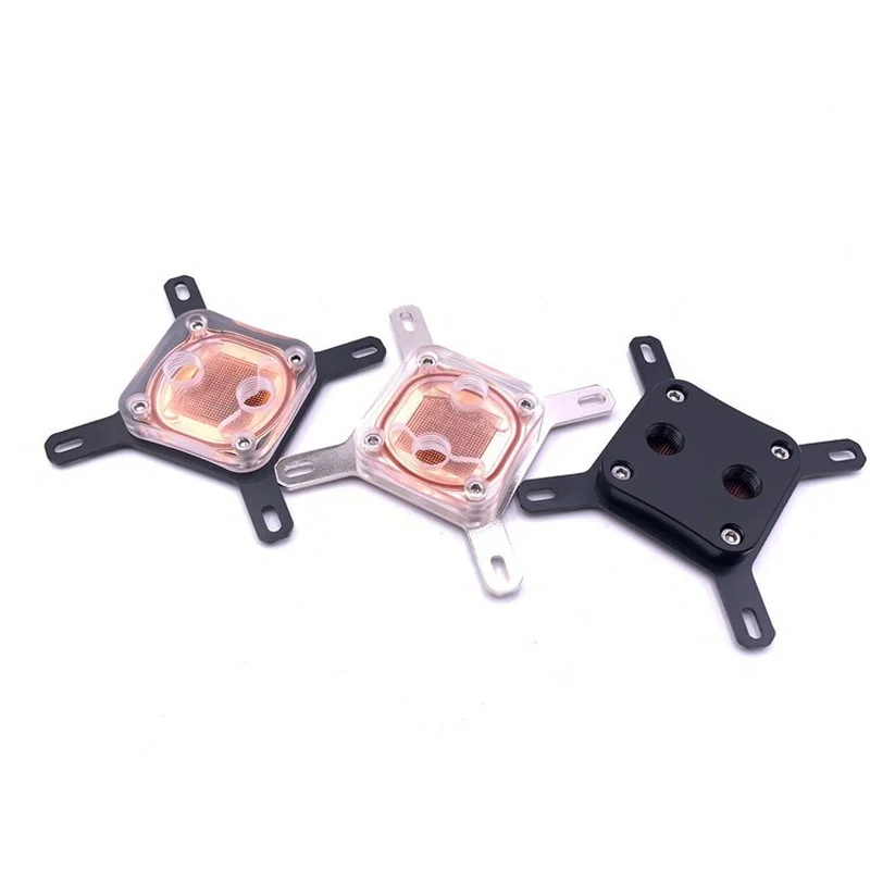 CPU Water Cooling BLOCK Cooler Computer Watercooled Block for INTEL LGA775/1150/1155/1156/1366/2011 Heat Dissipation
CPU Water Cooling BLOCK Cooler Computer Watercooled Block for INTEL LGA775/1150/1155/1156/1366/2011 Heat Dissipation