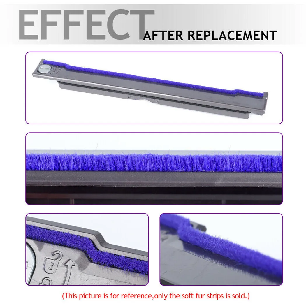 NEW 5xSoft Plush Strips For Dyson V6V7 Series Vacuum Cleaner Direct Drive Head Soft Roller Head Replacement Strips NEW Great
NEW 5xSoft Plush Strips For Dyson V6V7 Series Vacuum Cleaner Direct Drive Head Soft Roller Head Replacement Strips NEW Great