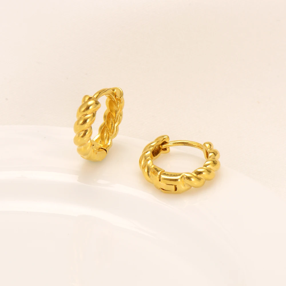 Gold Color Hoop Earrings for Women Small Simple Round Circle Huggies Ear Rings Steampunk Accessorieswedding party gifts
Gold Color Hoop Earrings for Women Small Simple Round Circle Huggies Ear Rings Steampunk Accessorieswedding party gifts