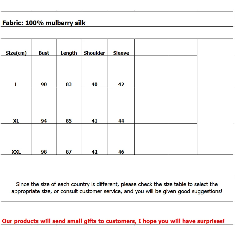 Spring Summer The New 3/4 Sleeve Women's Silk Nightdress Sexy V-Neck SilkwormSilk Pajamas Home Wear
Spring Summer The New 3/4 Sleeve Women's Silk Nightdress Sexy V-Neck SilkwormSilk Pajamas Home Wear