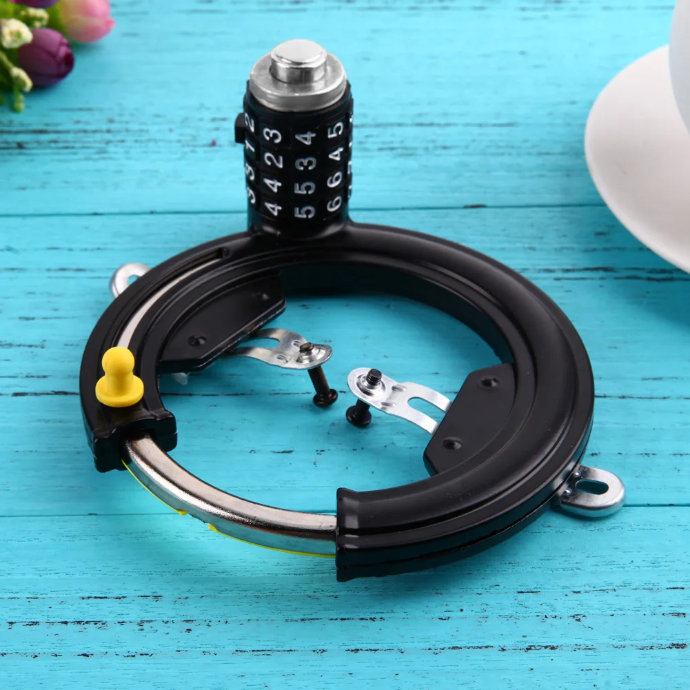 Portable Mountain Bike Lock Anti-Theft Password Ring Lock Fixed 4 Digit Code Combination Bicycle Security Lock Bicycle Equipment
Portable Mountain Bike Lock Anti-Theft Password Ring Lock Fixed 4 Digit Code Combination Bicycle Security Lock Bicycle Equipment