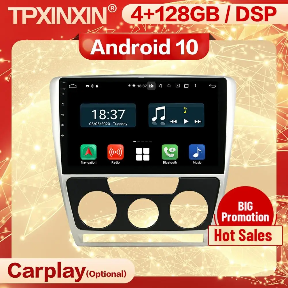 Carplay 2 Din Android Multimedia Stereo Receiver For Skoda Octiva 2007 2008 2009 GPS IPS WiFi Video Radio Audio Player Head Unit
Carplay 2 Din Android Multimedia Stereo Receiver For Skoda Octiva 2007 2008 2009 GPS IPS WiFi Video Radio Audio Player Head Unit