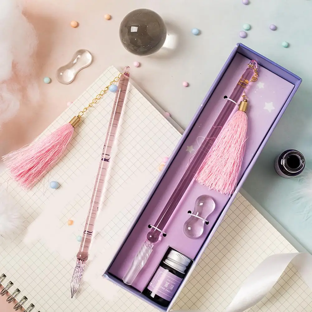 Ink-saving Lightweight Crystal Dip Pen with Ink Gift Crystal Pen Ink-saving Lightweight Crystal Dip Pen with Ink Gift
Ink-saving Lightweight Crystal Dip Pen with Ink Gift Crystal Pen Ink-saving Lightweight Crystal Dip Pen with Ink Gift