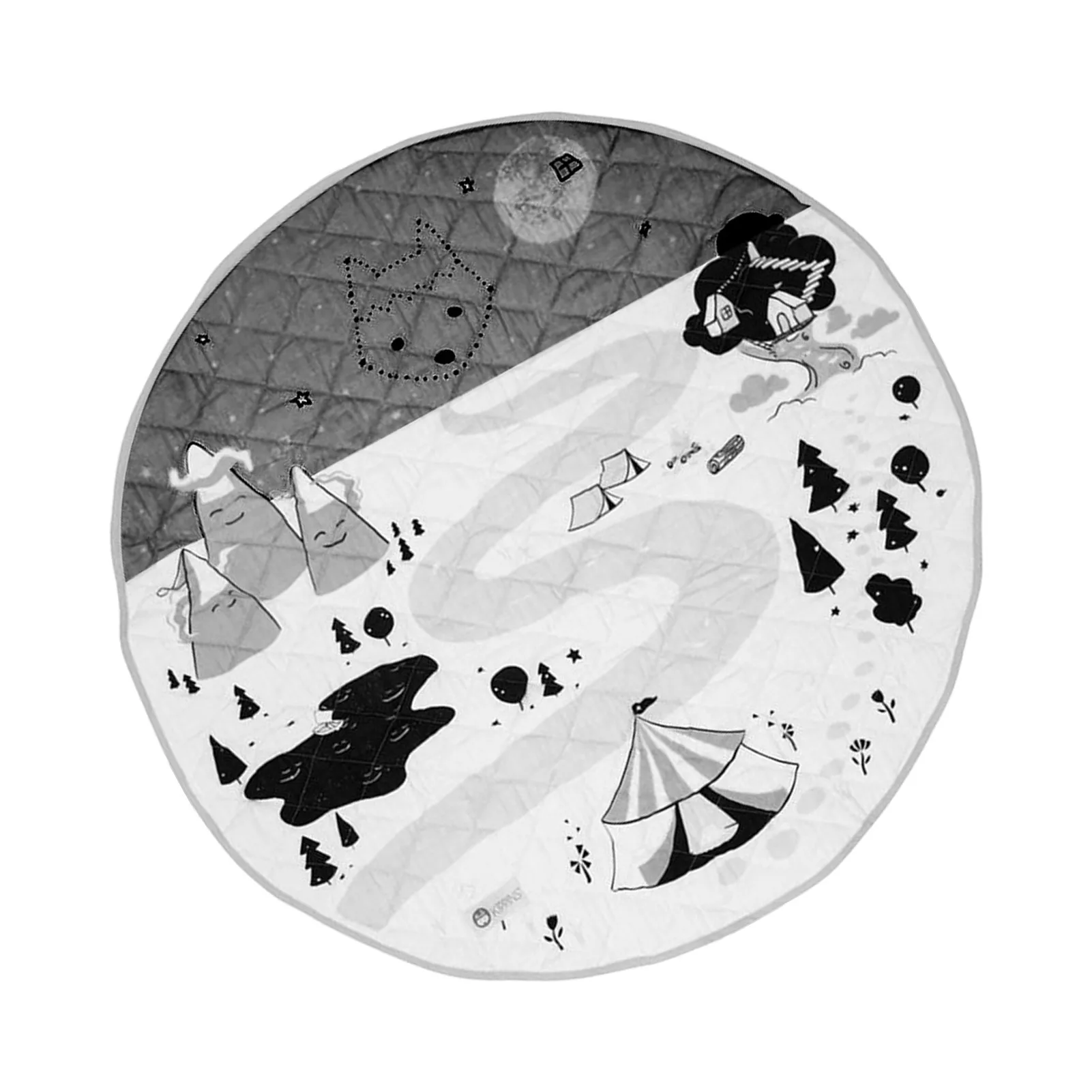 Baby Play Mat Toys For Children's Mat Nordic Style Kids Developing Mat Snow Forest Soft Comfortable Floor Crawling Mat For Kid
Baby Play Mat Toys For Children's Mat Nordic Style Kids Developing Mat Snow Forest Soft Comfortable Floor Crawling Mat For Kid