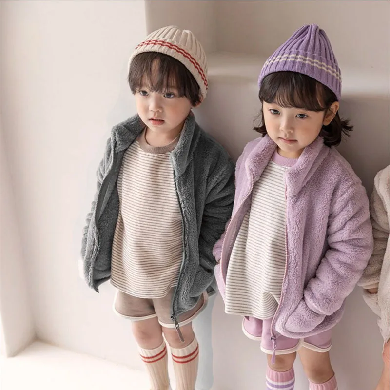 Autumn Winter Baby Boys Girls Cardigan Coat Clothing Kids Boys Girls Long Sleeve Coat Children Girls Zipper Coats
Autumn Winter Baby Boys Girls Cardigan Coat Clothing Kids Boys Girls Long Sleeve Coat Children Girls Zipper Coats