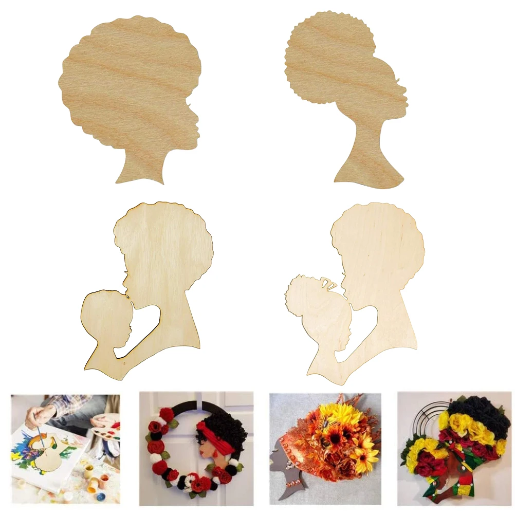 1PCS Creative Craft Stencil Mother Pattern Pendant DIY Wooden Board African Girl Design Mother's Day Gift
1PCS Creative Craft Stencil Mother Pattern Pendant DIY Wooden Board African Girl Design Mother's Day Gift