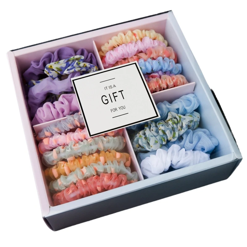 Elastic Hair Ropes Set Solid Color Hair Ties Flower Hair Scrunchies Cute Hair Decoration Accessory for Girls Infants DXAA
Elastic Hair Ropes Set Solid Color Hair Ties Flower Hair Scrunchies Cute Hair Decoration Accessory for Girls Infants DXAA