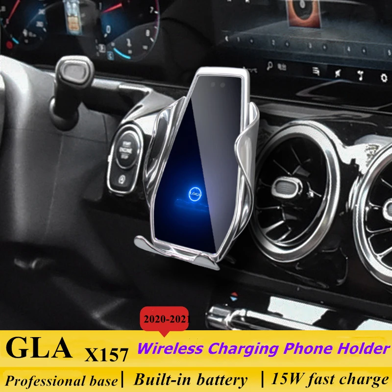 Car Phone Holder Wireless Charger 360 Bracket GPS Support For Mercedes Benz GLA X157 GLA200 GLA250 2020-2021
Car Phone Holder Wireless Charger 360 Bracket GPS Support For Mercedes Benz GLA X157 GLA200 GLA250 2020-2021