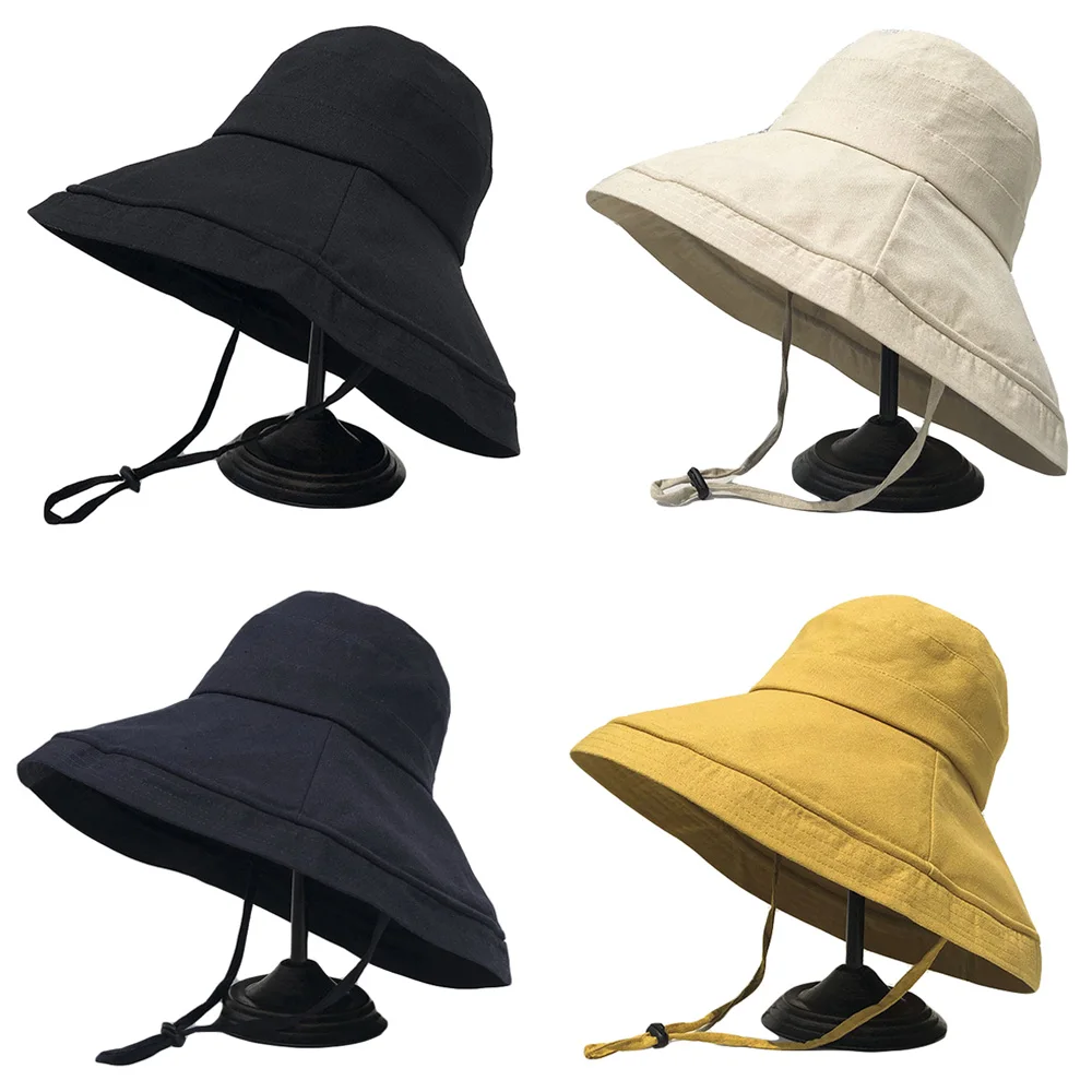 Women Solid Color Wide Brim Bucket Hat Travel Casual Visor Hats Fisherman Cap HATBD0309
Women Solid Color Wide Brim Bucket Hat Travel Casual Visor Hats Fisherman Cap HATBD0309
