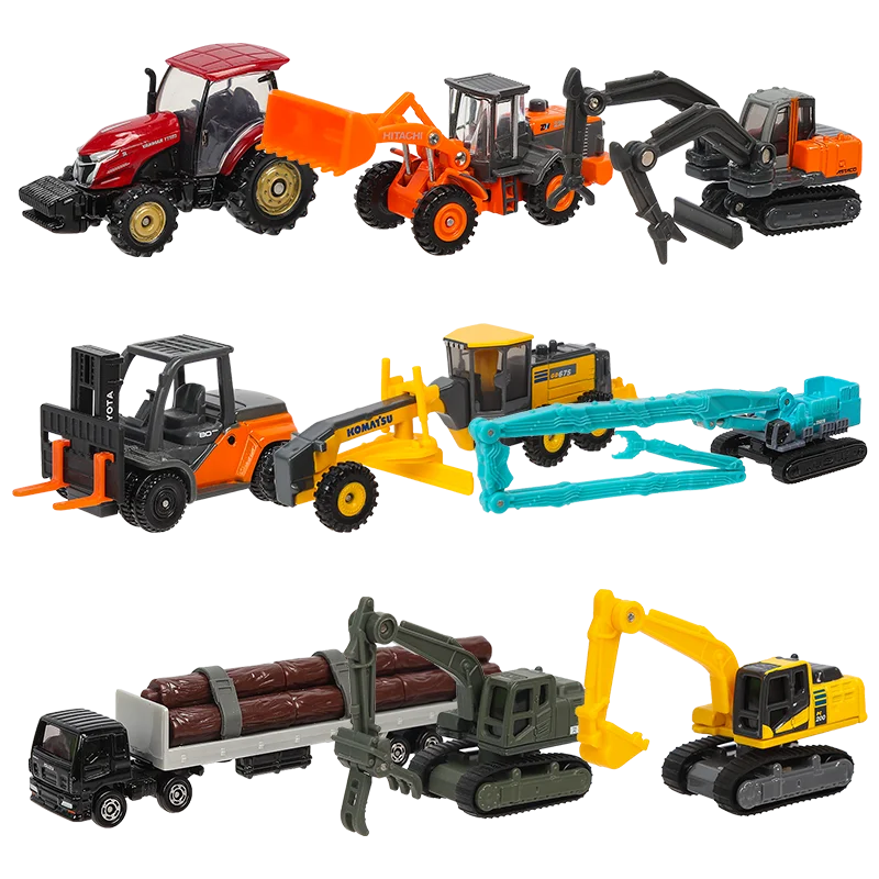 TAKARA TOMY Genuine YANMAR TRACTOR YT5113 and TOYOTA L&F GENEO Metal Vehicle Simulation Model Boy Toys
TAKARA TOMY Genuine YANMAR TRACTOR YT5113 and TOYOTA L&F GENEO Metal Vehicle Simulation Model Boy Toys