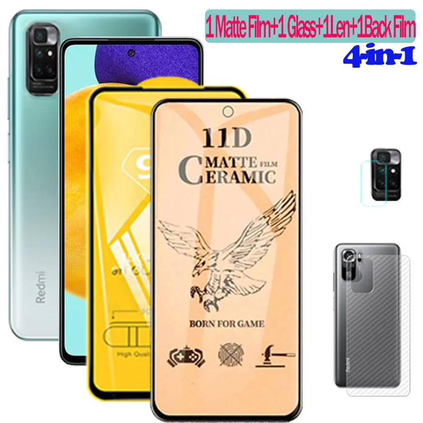 4in1 Ceramics Film For Redmi 10 Matte Glass 6.5" Xiaomi Redmi 10 Screen Protector Redimi 10 Back camera Film Xiami Redmi 10 Protective Frosted Film Redmi10 4g
4in1 Ceramics Film For Redmi 10 Matte Glass 6.5" Xiaomi Redmi 10 Screen Protector Redimi 10 Back camera Film Xiami Redmi 10 Protective Frosted Film Redmi10 4g