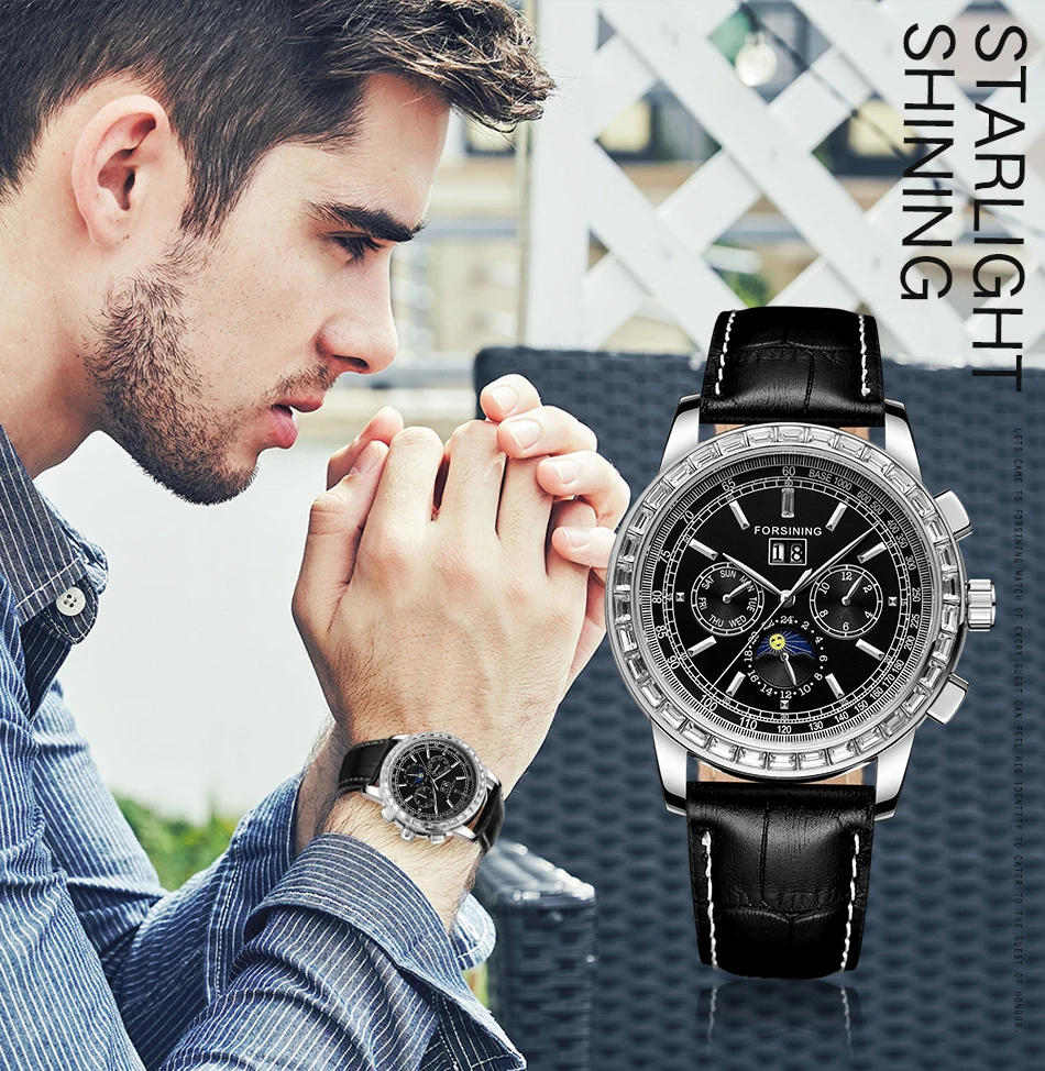 2021 New Forsining Men Wrist Luxury Business Automatic Watch Casual Waterproof Sports Mechanical Men's Watches Reloj Hombre
2021 New Forsining Men Wrist Luxury Business Automatic Watch Casual Waterproof Sports Mechanical Men's Watches Reloj Hombre