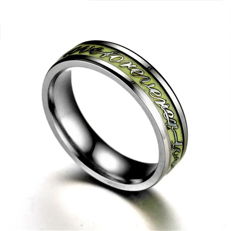 Bxzyrt 2021 New Fashion 4/6mm Couple Luminous Ring Text Forever Love Couples Ring Stainless Steel Ring For Women Rings Wholesale
Bxzyrt 2021 New Fashion 4/6mm Couple Luminous Ring Text Forever Love Couples Ring Stainless Steel Ring For Women Rings Wholesale