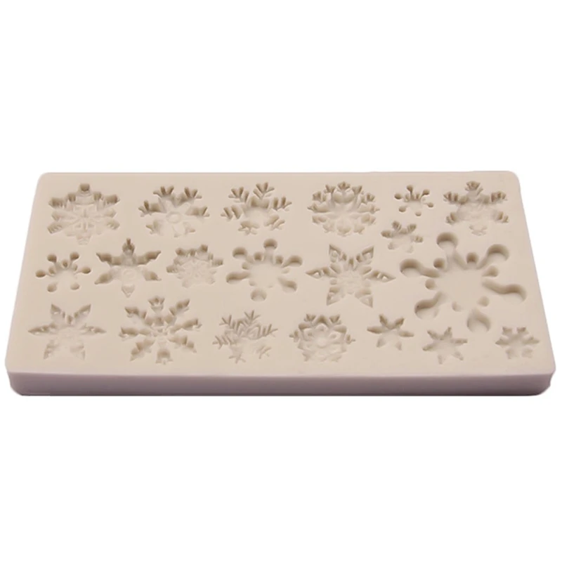 3D Snow Flake Shaped Cake Mold Silicone Fondant Mold Sugar Craft Cake Tool Snow Fondant Christmas Winter Decoration
3D Snow Flake Shaped Cake Mold Silicone Fondant Mold Sugar Craft Cake Tool Snow Fondant Christmas Winter Decoration