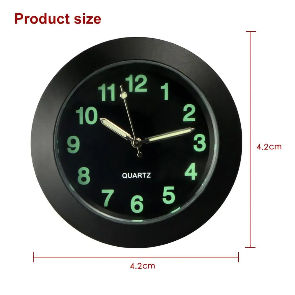 Mini Car Luminous Electronic Clock Interior Quartz Analog Watch Decor W/ Clip Compact, stylish and beautiful mini design
Mini Car Luminous Electronic Clock Interior Quartz Analog Watch Decor W/ Clip Compact, stylish and beautiful mini design