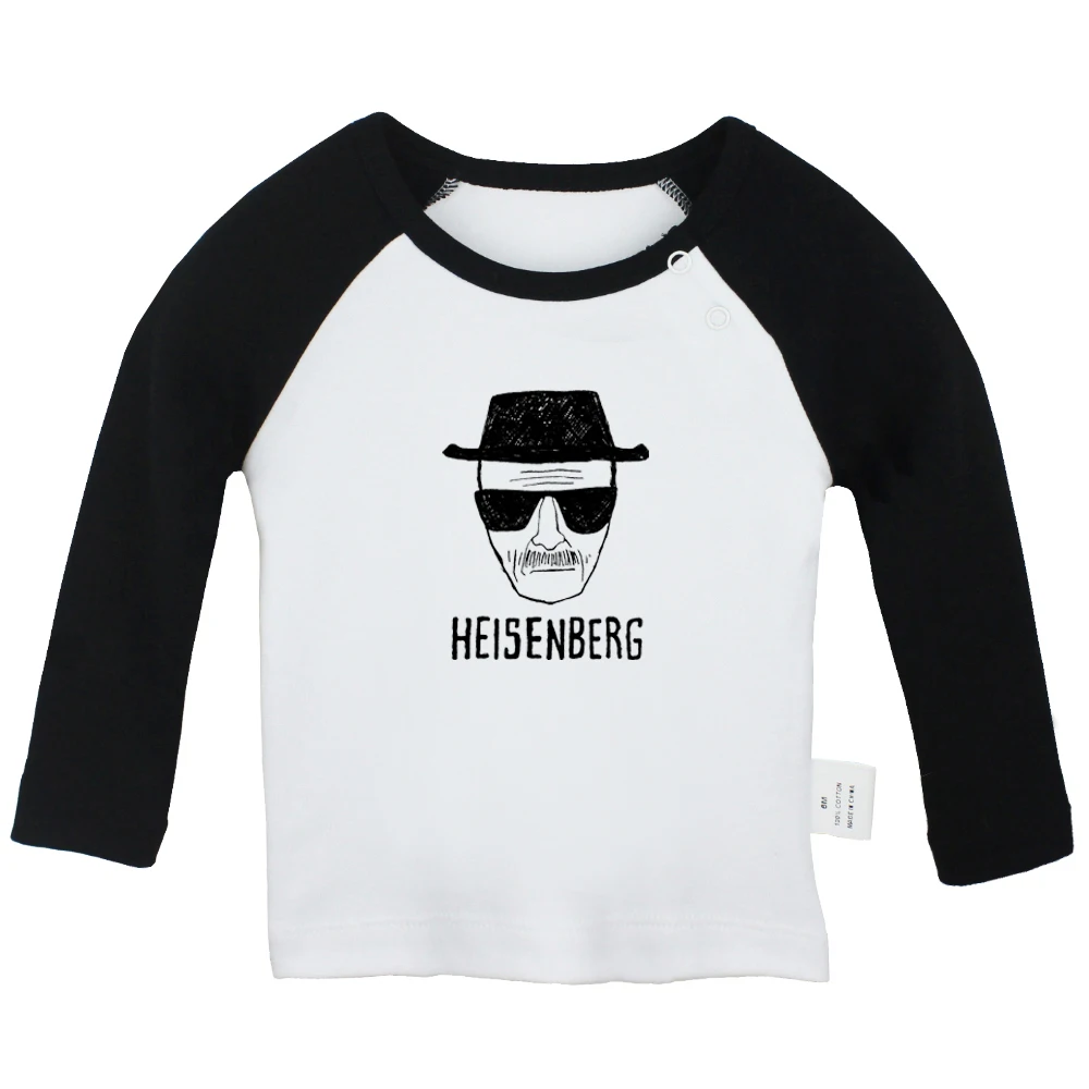 BREAKING BAD Heisenberg Walter White Black Sketch Design Newborn Baby T-shirts Toddler Graphic Raglan Color Long Sleeve Tee Tops
BREAKING BAD Heisenberg Walter White Black Sketch Design Newborn Baby T-shirts Toddler Graphic Raglan Color Long Sleeve Tee Tops