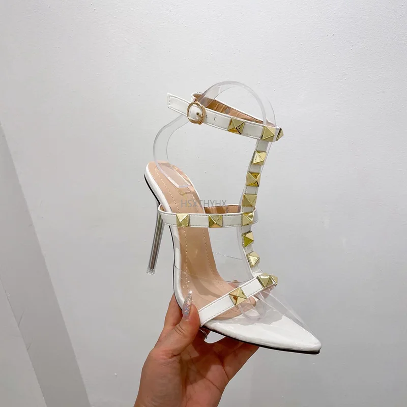 Women Shoes High Heels Roman Rivet Women Pumps Sandals Women Heels Sandals Women Summer Footwear Sexy Pointed Toe High-Heeled
Women Shoes High Heels Roman Rivet Women Pumps Sandals Women Heels Sandals Women Summer Footwear Sexy Pointed Toe High-Heeled