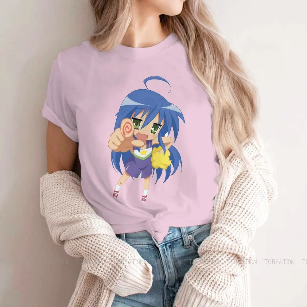 Cheerleader Harajuku TShirt Lucky Star Anime Konata Kagami Tsukasa Miyuki Creative Tops 4XL 5XL Comfortable T Shirt Girl Tee
Cheerleader Harajuku TShirt Lucky Star Anime Konata Kagami Tsukasa Miyuki Creative Tops 4XL 5XL Comfortable T Shirt Girl Tee