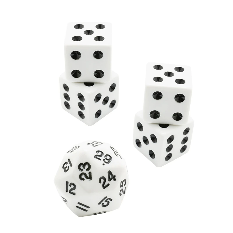 5Pcs/Set Multi-faceted Number White Acrylic Dices Party Family DIY Board Games Engraving Educational Toys Accessaries
5Pcs/Set Multi-faceted Number White Acrylic Dices Party Family DIY Board Games Engraving Educational Toys Accessaries
