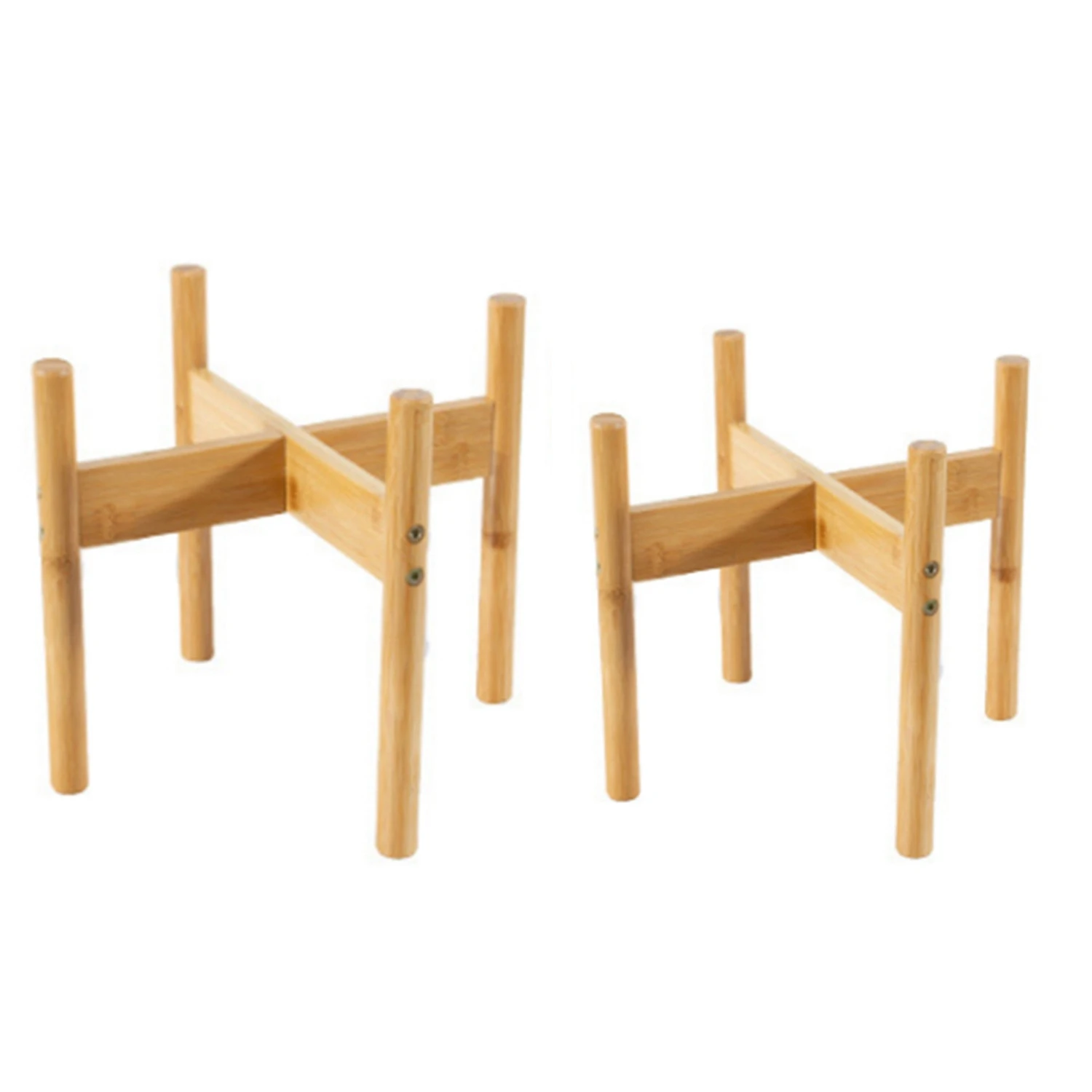 2x Wooden Flower Stand Window Balcony Desktop Mini Flower Pot Holder Pot Display Stand Flower Pot Rack 20X20cm & 25X25cm 
2x Wooden Flower Stand Window Balcony Desktop Mini Flower Pot Holder Pot Display Stand Flower Pot Rack 20X20cm & 25X25cm