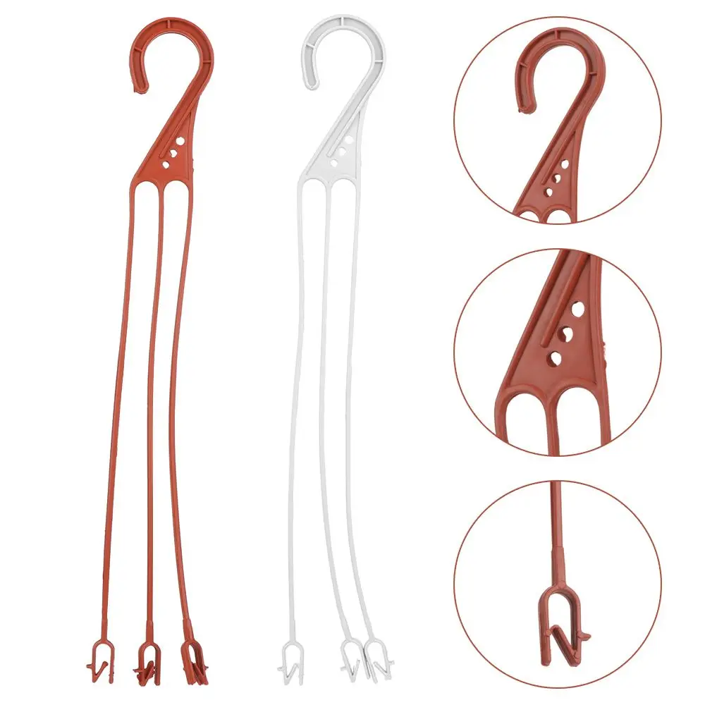Gardening Green Radish 37cm Spider Plant Hanging Basket Hook Flower Pot Hanger Plastics Pot Hook
Gardening Green Radish 37cm Spider Plant Hanging Basket Hook Flower Pot Hanger Plastics Pot Hook