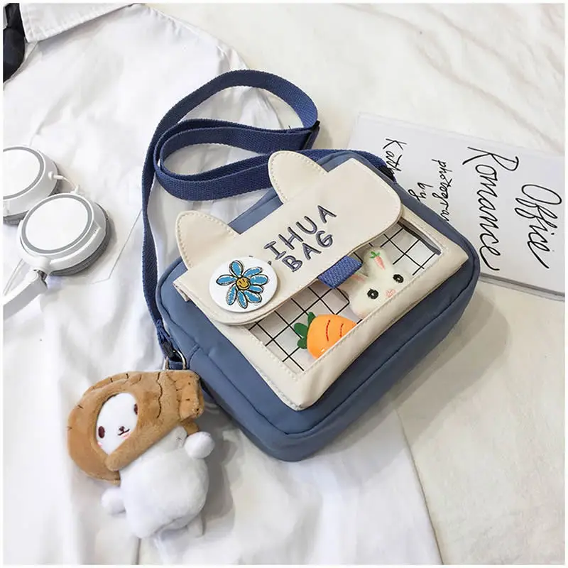 2021 New Small Women Canvas Shoulder Bags Korean Cartoon Rabbit Fashion Mini Cloth Students Handbags Crossbody Bag For Cute Girl
2021 New Small Women Canvas Shoulder Bags Korean Cartoon Rabbit Fashion Mini Cloth Students Handbags Crossbody Bag For Cute Girl