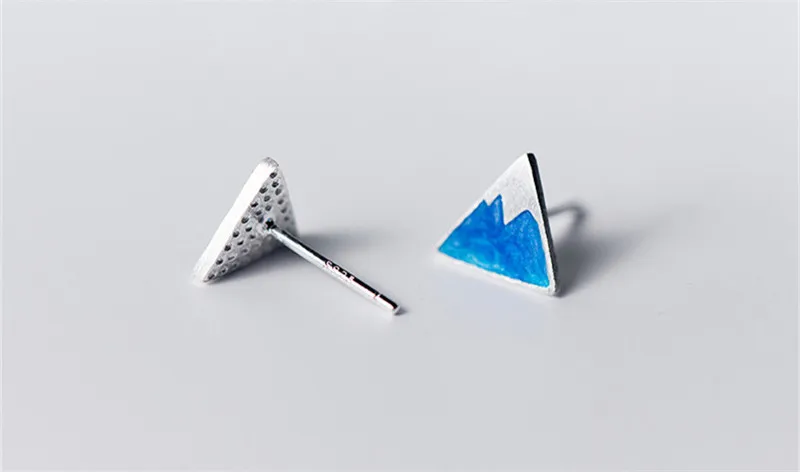 DAIWUJAN Real 925 Sterling Silver Iceberg Triangle Stud Earrings Handmade Drop Glaze Gradient Blue Fine Jewelry For Women Gift
DAIWUJAN Real 925 Sterling Silver Iceberg Triangle Stud Earrings Handmade Drop Glaze Gradient Blue Fine Jewelry For Women Gift
